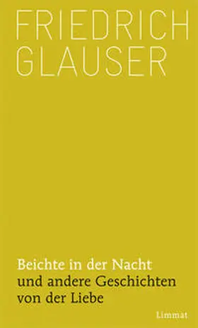 Glauser |  Beichte in der Nacht | Buch |  Sack Fachmedien