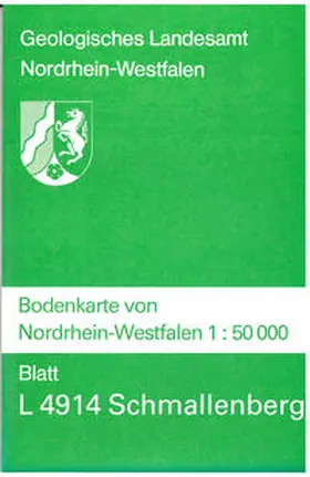 Hellmich / Roth |  Bodenkarten von Nordrhein-Westfalen 1:50000 / Schmallenberg | Sonstiges |  Sack Fachmedien
