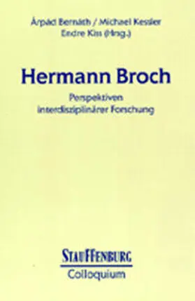 Bernáth / Kessler / Kiss |  Hermann Broch | Buch |  Sack Fachmedien