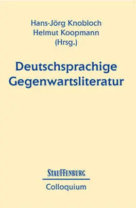 Knobloch / Koopmann |  Deutschsprachige Gegenwartsliteratur | Buch |  Sack Fachmedien