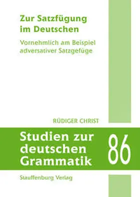 Christ |  Zur Satzfügung im Deutschen | Buch |  Sack Fachmedien