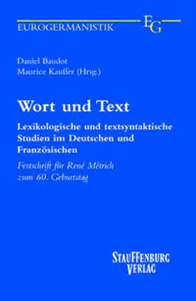 Baudot / Kauffer |  Wort und Text | Buch |  Sack Fachmedien