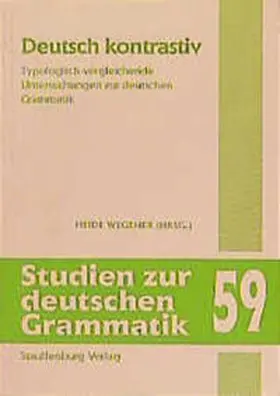 Wegener |  Deutsch kontrastiv | Buch |  Sack Fachmedien