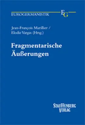 Marillier / Vargas |  Fragmentarische Äußerungen | Buch |  Sack Fachmedien
