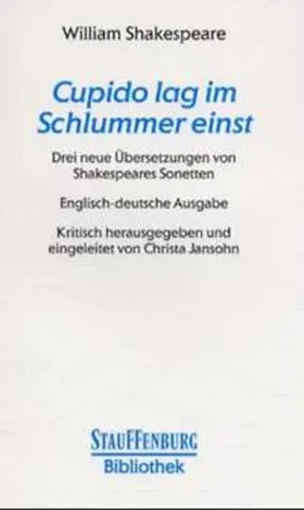 Shakespeare / Jansohn |  Cupido lag im Schlummer einst | Buch |  Sack Fachmedien