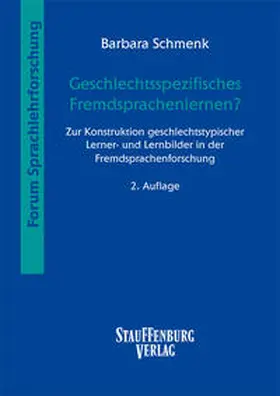 Schmenk |  Geschlechtsspezifisches Fremdsprachenlernen? | Buch |  Sack Fachmedien