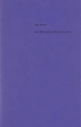 Brosche / Lindenau-Museum Altenburg |  Die Bücher der Astronomen | Buch |  Sack Fachmedien