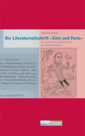 Braun |  Die Literaturzeitschrift 'Sinn und Form' | Buch |  Sack Fachmedien
