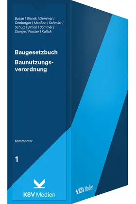 Busse / Bienek / Demmer |  Baugesetzbuch / Baunutzungsverordnung | Loseblattwerk |  Sack Fachmedien