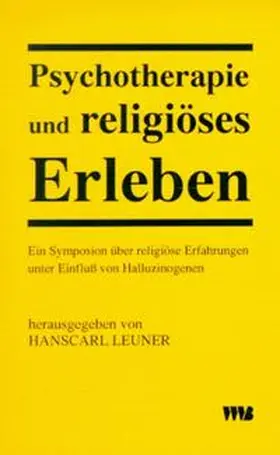 Leuner |  Psychotherapie und religiöses Erleben | Buch |  Sack Fachmedien