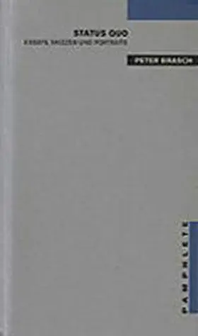 Brasch / Böthig / Schramm |  Status Quo | Buch |  Sack Fachmedien