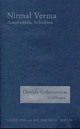 Verma |  Dunkle Geheimnisse | Buch |  Sack Fachmedien