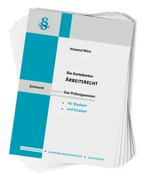 Hemmer / Wüst / Tyroller |  Arbeitsrecht. Karteikarten | Sonstiges |  Sack Fachmedien
