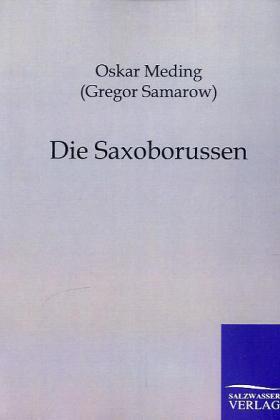 Meding |  Die Saxoborussen | Buch |  Sack Fachmedien