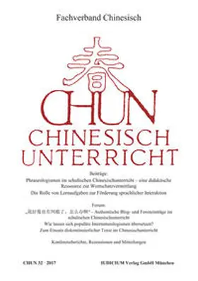 Fachverband Chinesisch |  CHUN | Buch |  Sack Fachmedien