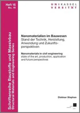 Stephan |  Nanomaterialien im Bauwesen | Buch |  Sack Fachmedien