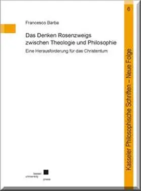 Barba |  Das Denken Rosenzweigs zwischen Theologie und Philosophie | Buch |  Sack Fachmedien