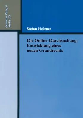 Holzner |  Die Online-Durchsuchung | eBook | Sack Fachmedien