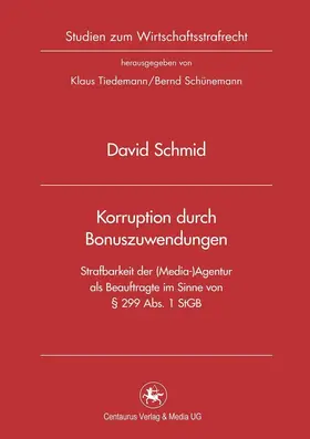 Schmid |  Korruption durch Bonuszuwendungen | eBook | Sack Fachmedien