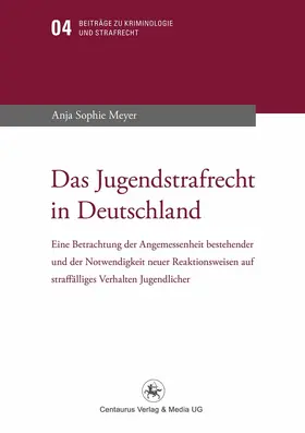 Meyer | Das Jugendstrafrecht in Deutschland | E-Book | www2.sack.de
