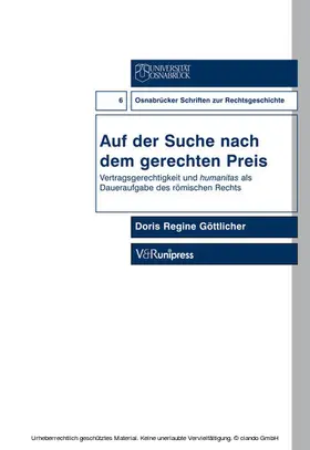 Göttlicher |  Auf der Suche nach dem gerechten Preis | eBook | Sack Fachmedien