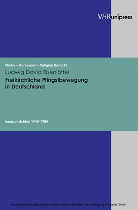 Eisenlöffel / Hempelmann / Plathow |  Freikirchliche Pfingstbewegung in Deutschland | eBook | Sack Fachmedien