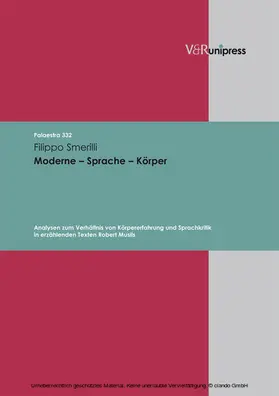Smerilli / Detering / Lauer |  Moderne – Sprache – Körper | eBook | Sack Fachmedien