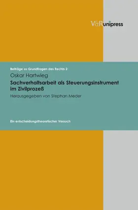 Hartwieg / Meder | Sachverhaltsarbeit als Steuerungsinstrument im Zivilprozeß | E-Book | sack.de