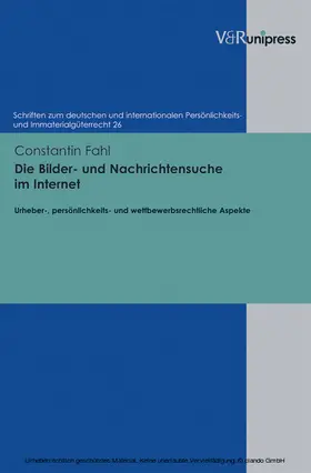 Fahl / Schack |  Die Bilder- und Nachrichtensuche im Internet | eBook | Sack Fachmedien