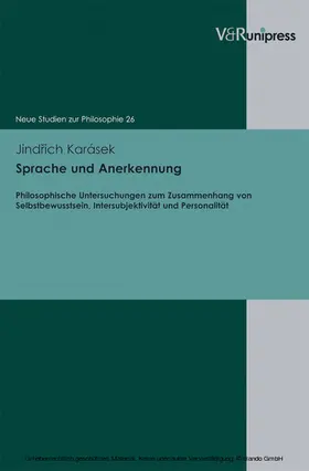 Karásek / Cramer / Stolzenberg |  Sprache und Anerkennung | eBook | Sack Fachmedien