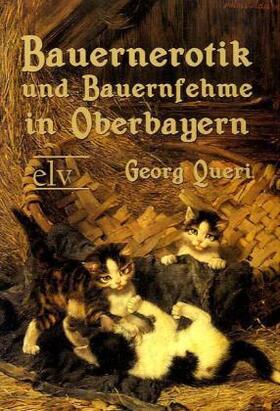 Queri |  Bauernerotik und Bauernfehme in Oberbayern | Buch |  Sack Fachmedien