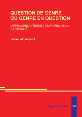 Yilmaz | QUESTION DE GENRE OU GENRE EN QUESTION | Buch | 978-3-86288-635-7 | sack.de