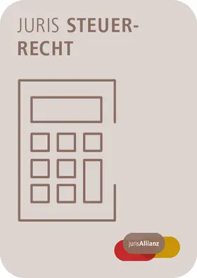  juris Steuerrecht | Datenbank |  Sack Fachmedien