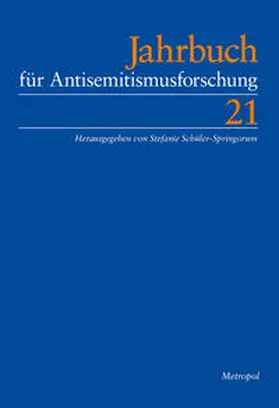 Benz |  Jahrbuch für Antisemitismusforschung 21 (2012) | Buch |  Sack Fachmedien