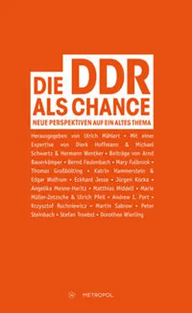 Mählert |  Die DDR als Chance | Buch |  Sack Fachmedien