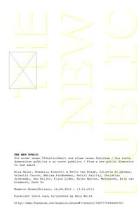 Wolfs |  The New Public | Buch |  Sack Fachmedien