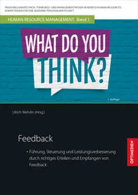 Prof. Dr. Dr. h.c. Wehrlin / Wehrlin |  Feedback | Buch |  Sack Fachmedien
