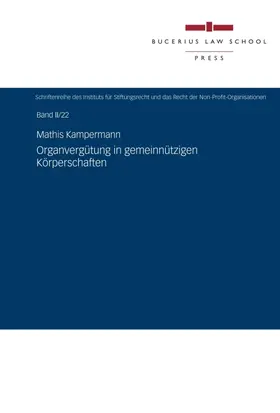 Kampermann |  Organvergütung in gemeinnützigen Körperschaften | Buch |  Sack Fachmedien