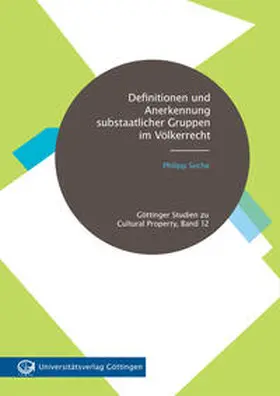 Socha |  Definitionen und Anerkennung substaatlicher Gruppen im Völkerrecht | Buch |  Sack Fachmedien