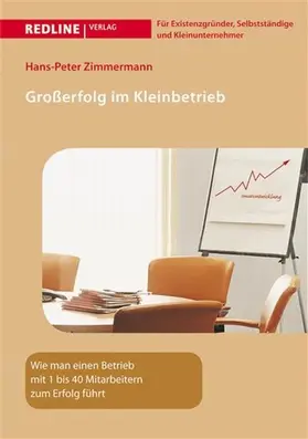 Zimmermann |  Großerfolg im Kleinbetrieb | eBook | Sack Fachmedien