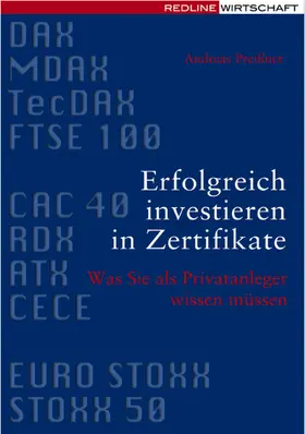 Preißner |  Erfolgreich investieren in Zertifikate | eBook | Sack Fachmedien