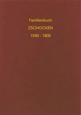 Butter / Weiss |  Familienbuch für Zschocken | Buch |  Sack Fachmedien