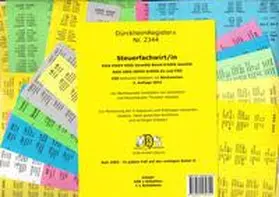 Dürckheim |  DürckheimRegister® STEUERFACHWIRT/IN 2023 Steuegesetze- Richtlinien + Erlasse mit Stichworten | Buch |  Sack Fachmedien