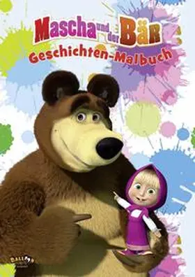 Animaccord |  Mascha und der Bär - Geschichten-Malbuch | Buch |  Sack Fachmedien