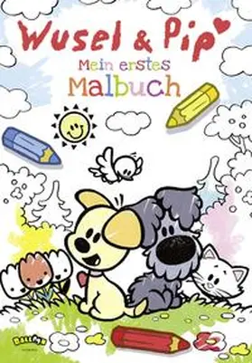 Nederhorst |  Wusel und Pip - Mein erstes Malbuch | Buch |  Sack Fachmedien