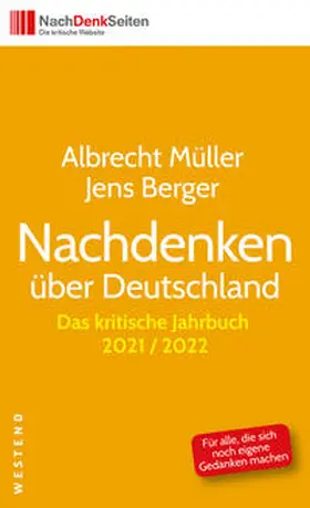 Müller / Berger |  Nachdenken über Deutschland | Buch |  Sack Fachmedien
