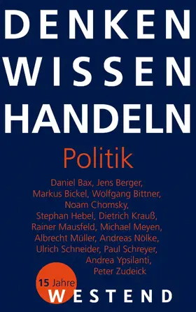 Müller / Chomsky / Mausfeld | Denken Wissen Handeln Politik | E-Book | sack.de