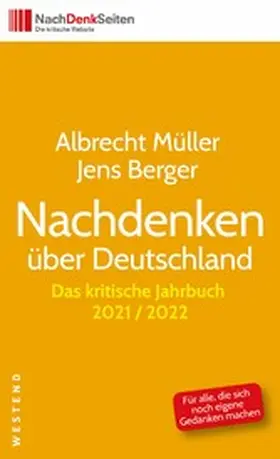 Müller / Berger |  Nachdenken über Deutschland | eBook | Sack Fachmedien