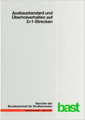 Friedrich / Dammann / Irzik |  Ausbaustandard und Überholverhalten auf 2+1-Strecken | Buch |  Sack Fachmedien