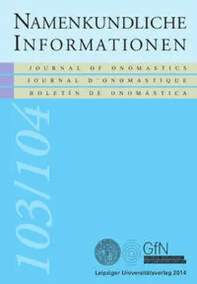 Baudisch / Bergien / Greule |  Namen und Geschichte in der Zeit der Einnamigkeit (ca. 400-1100) zgl. Namenkundliche Informationen (NI) 103/104 | Buch |  Sack Fachmedien